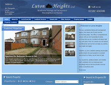 Tablet Screenshot of lutonheights.co.uk